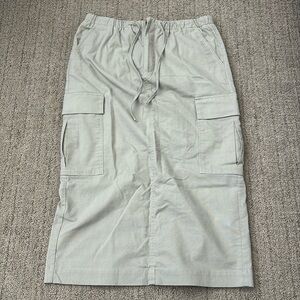 Little Puffy Josie linen skirt